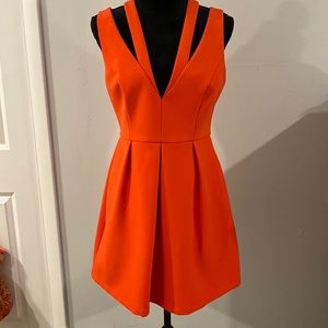 BCBG Red cocktail dress, size 8 (or 6)